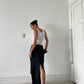 Tailored Maxi Skirt Negra